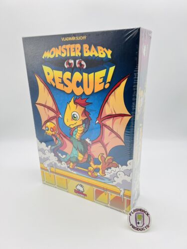 Delicious Games DLG08005 - Monster Baby Rescue Spiel Gesellschaftsspiel