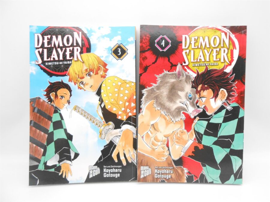 Demon Slayer Manga Konvolut Kimentsu No Yaiba Band 1-9 Comic