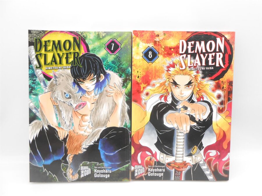Demon Slayer Manga Konvolut Kimentsu No Yaiba Band 1-9 Comic