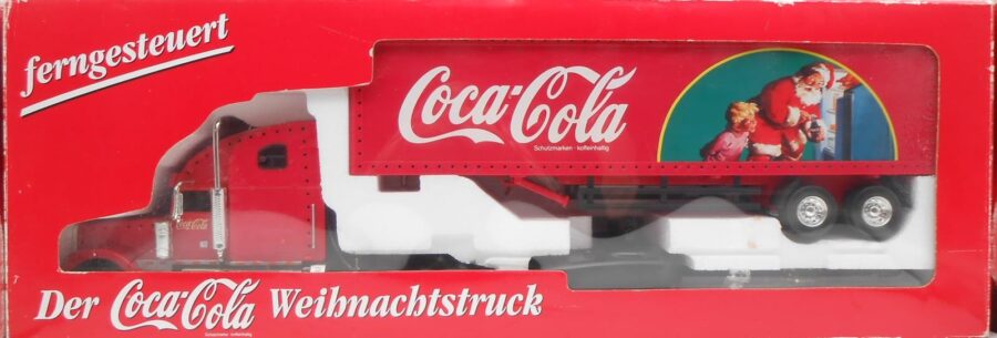 Der Coca-Cola Weihnachtstruck 2000 Vintage unbespielt ferngesteuert Retro