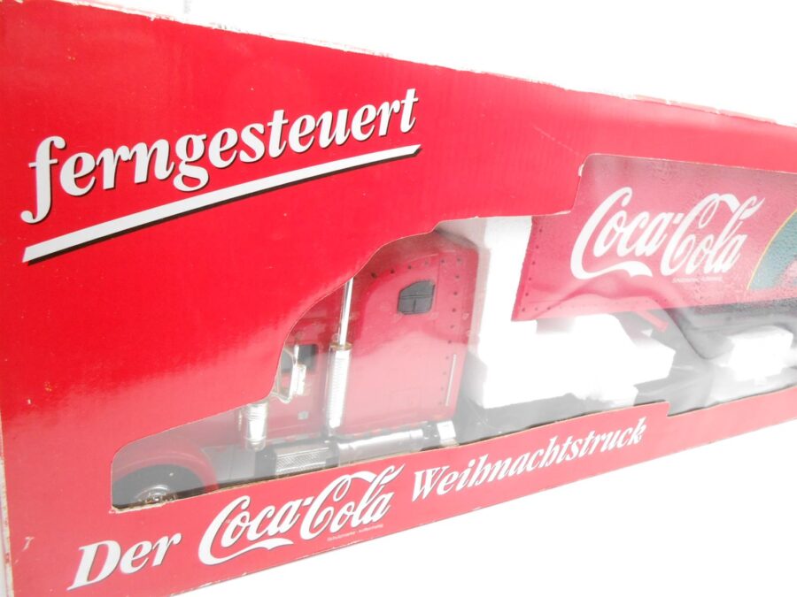 Der Coca-Cola Weihnachtstruck 2000 Vintage unbespielt ferngesteuert Retro