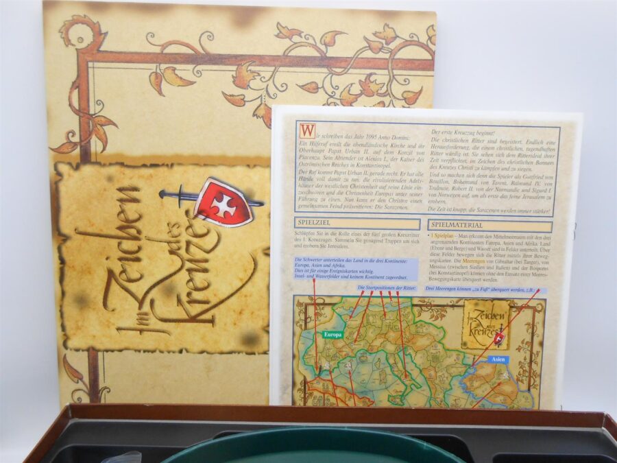 Der erste Kreuzzug Queen Games Brettspiel Im Zeichen des Kreuzes