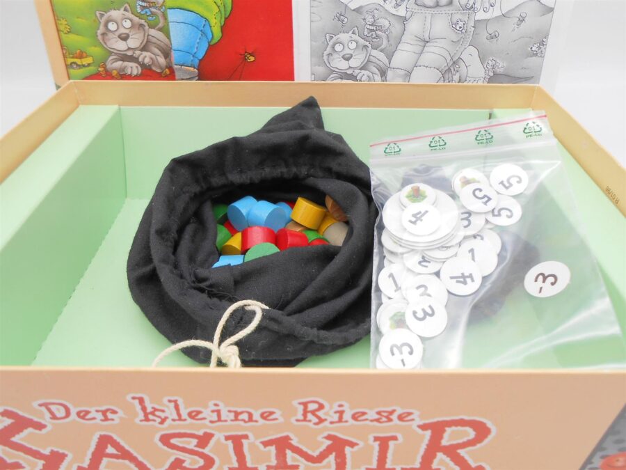 Der kleine Riese Kasimir für 2-4 Kinder ab 7 Jahren, Goldsieber