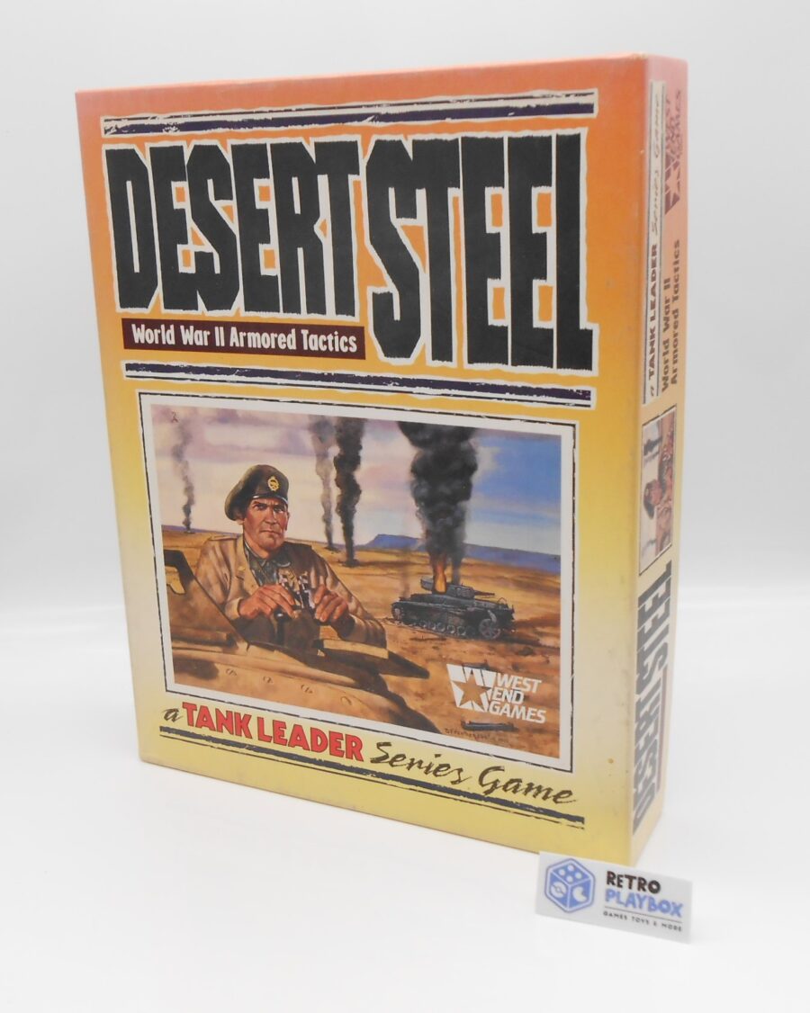 DESSERT STEEL WORLD WAR II West End Games Gesellschaftsspiel 1989 Rare