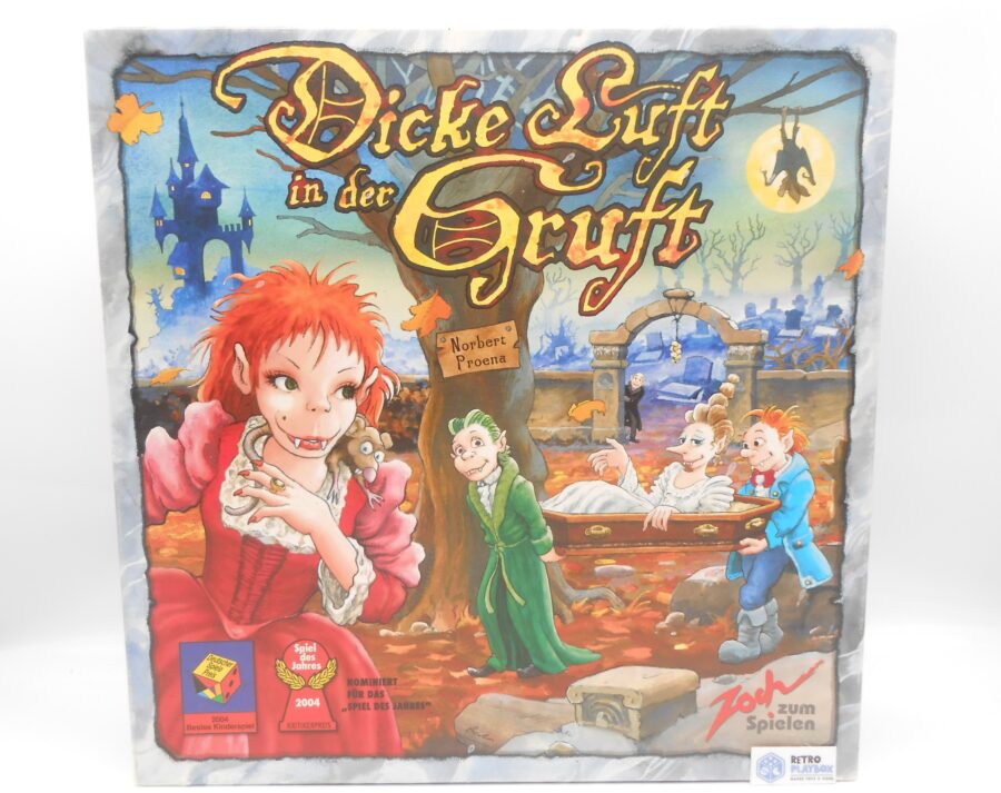 Dicke Luft in der Gruft Brettspiel Spiel des Jahres 2004 Kinderspiel Zoch