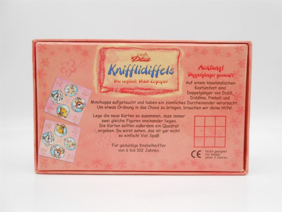 Diddl KNIFFLIDIFFELS Das verflixte Diddl-Legespiel Depesche Vintage 90er