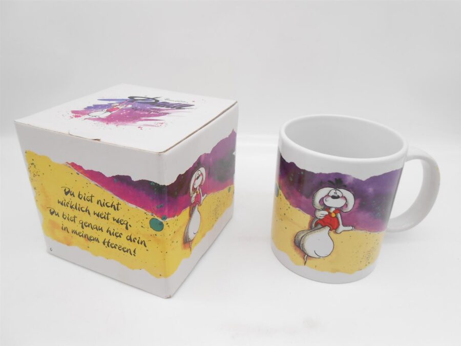 DIDDL Vintage Tasse mit OVP! Du bist genau hier in meinem Herzen 90er