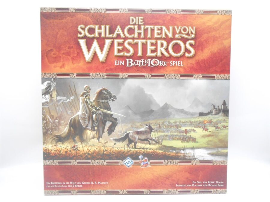 Die Schlachten Von Westeros Grundspiel Gesellschaftsspiel Vollständig