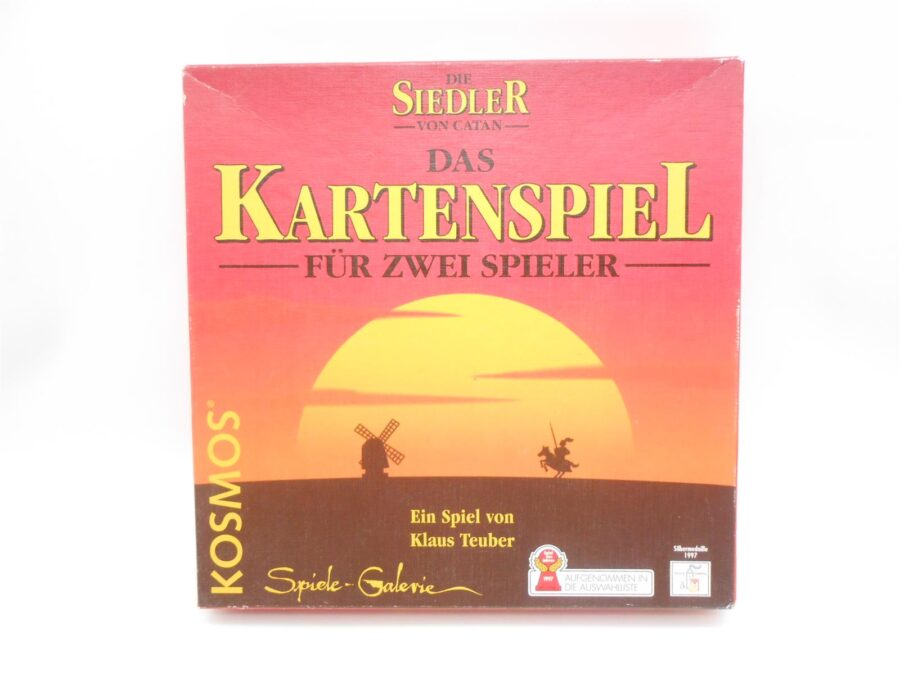Die Siedler von Catan das Kartenspiel für zwei Spieler Vintage 1997