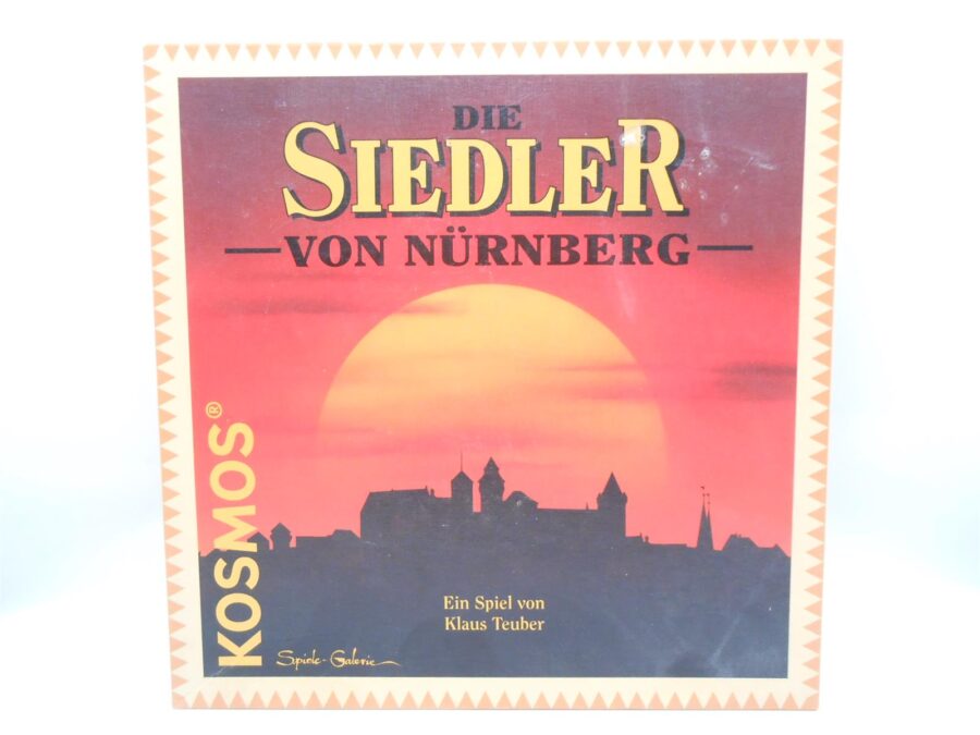 DIE SIEDLER VON NÜRNBERG Gesellschaftsspiel KOSMOS Spiele 1999