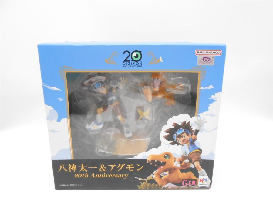 Digimon Adventure Yagami Taichi Agumon G.E.M. 20th Anniversary PVC Figur