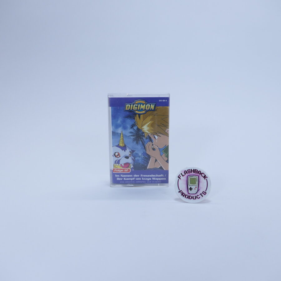 DIGITAL DIGIMON MONSTERS Kassette Folge 12 Original 2000er Jahre