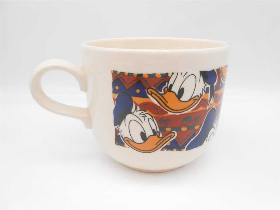 Disney Donald Duck Vintage Tasse Kaffeetasse Teetasse Becher groß 500ml