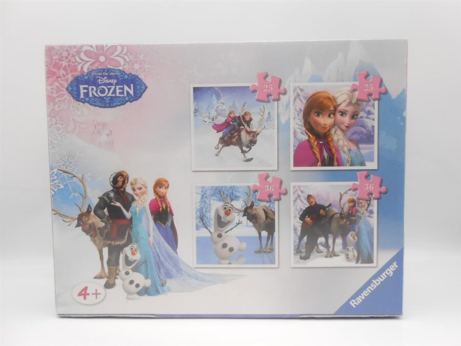 Disney Frozen Eiskönigin PUZZLE Ravensburger 4 in 1 ab 4 Jahren von 2015