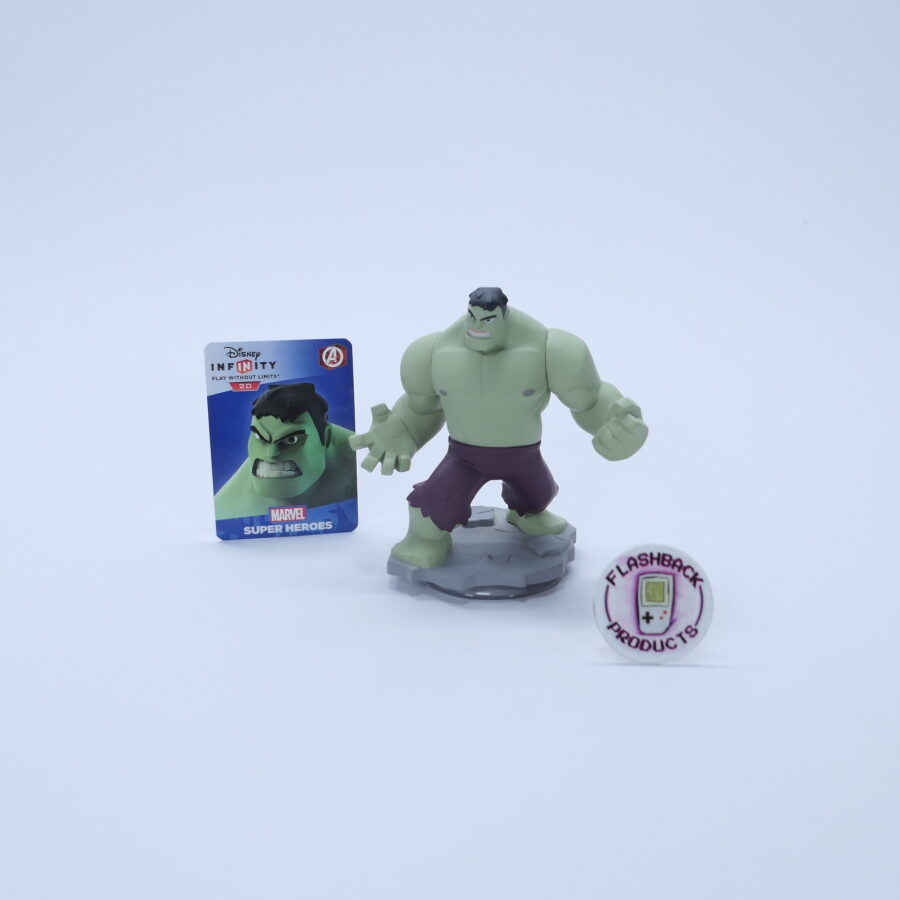 Disney Infinity 2.0 Figur: HULK Marvel Super Heros + Karte Zustand: Gut