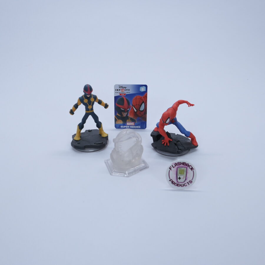 Disney Infinity 2.0 Figur MARVEL SUPER HEROES SET + Karte Zustand: Gut