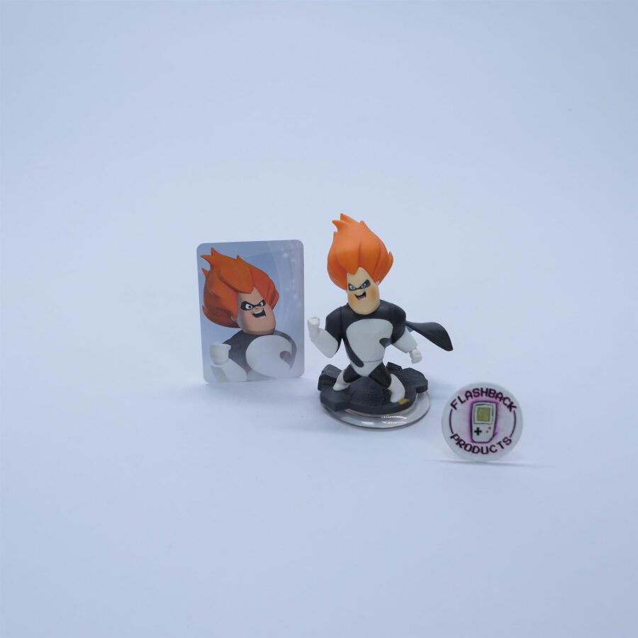 Disney Infinity 2.0 Figur -SYNDROM- INCREDIBLES + Karte Zustand: Gut