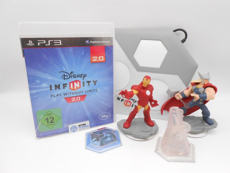 Disney Infinity Spiel PS3 + Portal + Marvel Iron-Man, Thor & mehr