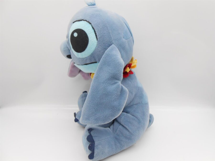 Disney Lilo & Stitch Stofftier Kuscheltier Blau mit Kette ca 28cm