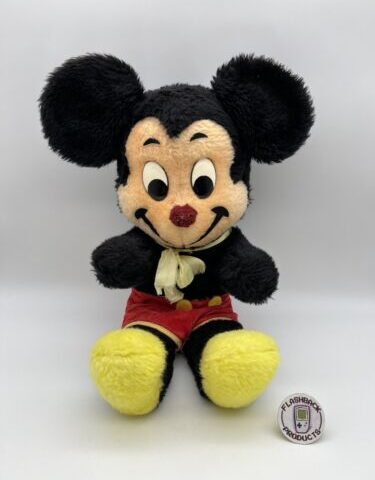 Disney Micky Maus Mickey Mouse 40cm Plüschtier Sammler Vintage Retro