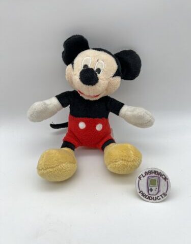 Disney Micky Maus Mickey Mouse Stofftier Plüschtier Vintage Sammlerstück
