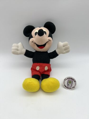 Disney Micky Maus Mickey Mouse Stofftier Plüschtier Vintage Sammlerstück