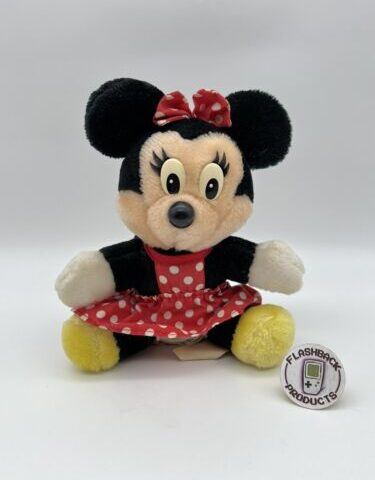 Disney Mini Maus Mouse Disneyland Plüschtier Sammlerstück Vintage