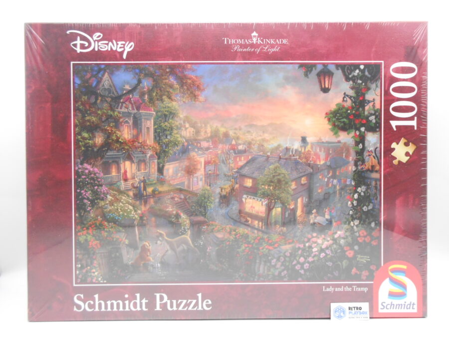 Disney Susi und Strolch Puzzle Lady and the Tamp 1000 Teile Neu Schmidt