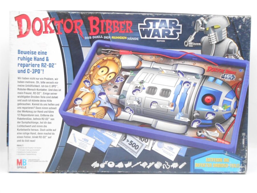 Doktor Bibber Star Wars Das Duell der ruhigen Hände Hasbro unvollständig