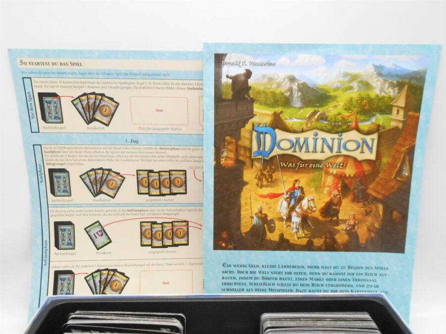 DOMINION Kartenspiel Spiel des Jahres 2009 ab 8 Jahre 2-4 Spieler