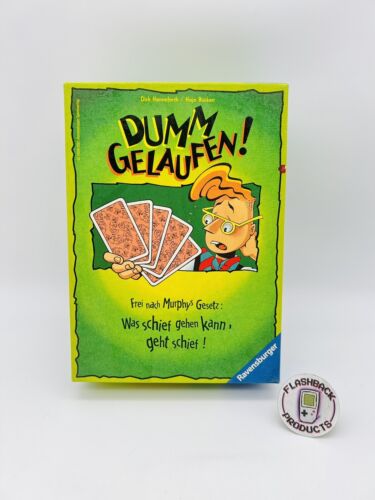 DUMM GELAUFEN ! KARTENSPIEL RAVENSBURGER - HAJO BÜCKEN / DIRK HANNEFORTH
