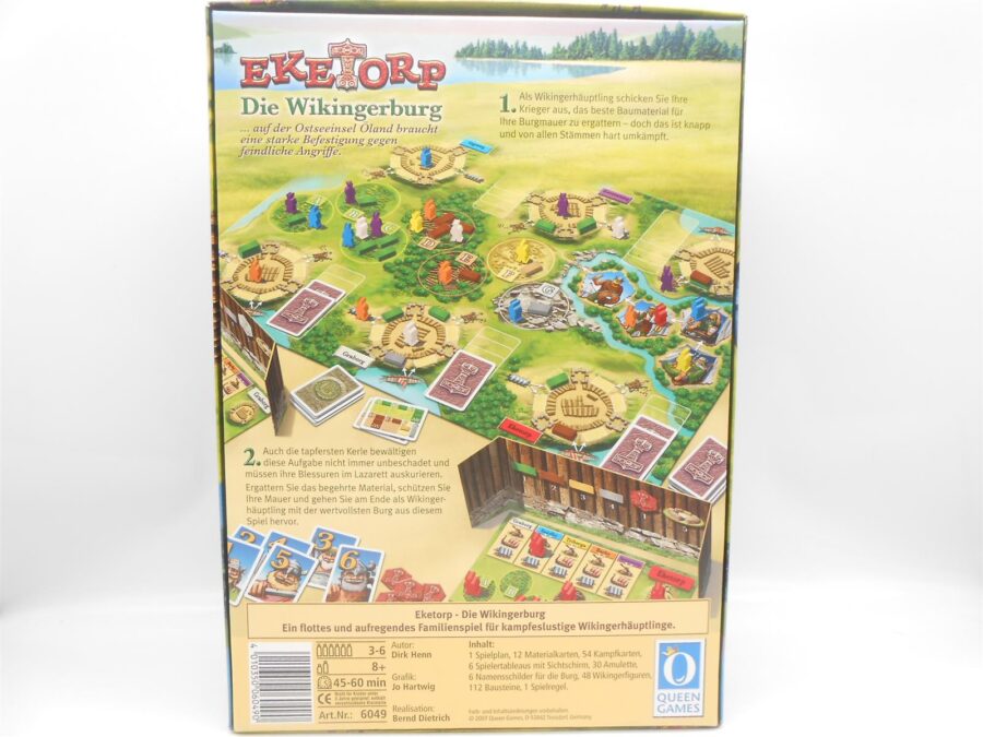 Eketorp Die Wikingerburg Brettspiel Queen Games vollständig 2007