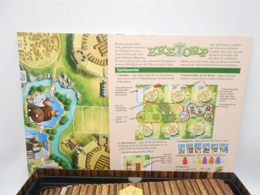Eketorp Die Wikingerburg Brettspiel Queen Games vollständig 2007