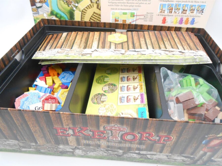 Eketorp Die Wikingerburg Brettspiel Queen Games vollständig 2007