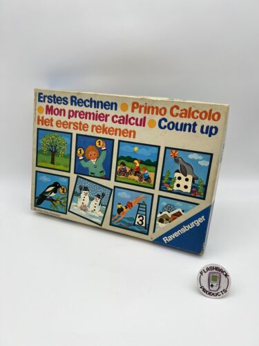 Erstes Rechnen - Kinderspiel / Lernspiel Ravensburger 1979 unvollständig