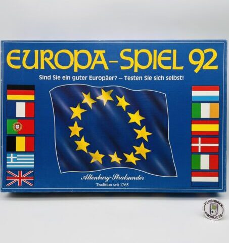 Europa-Spiel 92 Vollständig Retro Vintage Gesellschaftsspiel- Ass Spiele