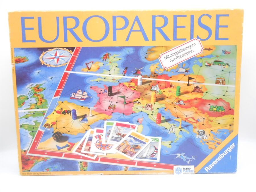 Europareise Ravensburger Das Spiel, mit dem man spielend Europa entdeckt