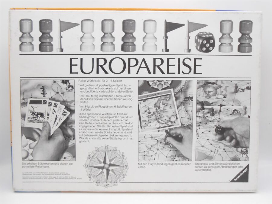 Europareise Ravensburger Das Spiel, mit dem man spielend Europa entdeckt