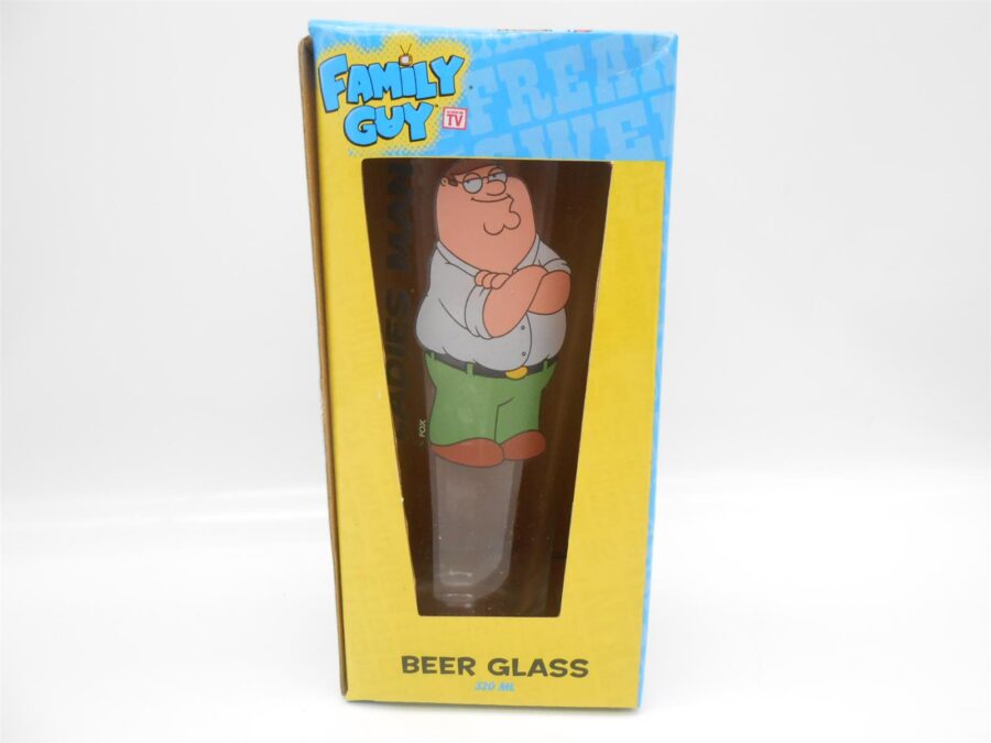Family Guy Bier Glas Beer Glass 320ml mit OVP wie Neu