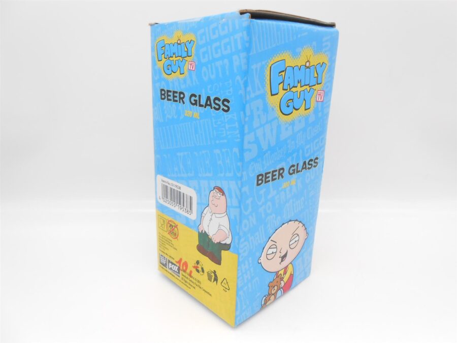 Family Guy Bier Glas Beer Glass 320ml mit OVP wie Neu