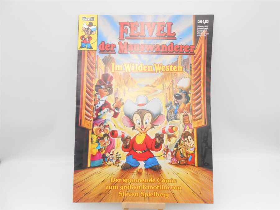 FEIVEL der Mauswanderer im Wilden Westen Comic Heft Vintage