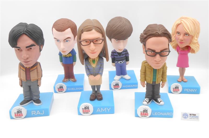 Funko Pop! 6 Wackelkopf Figuren Wacky Wobbler The Big Bang Theory