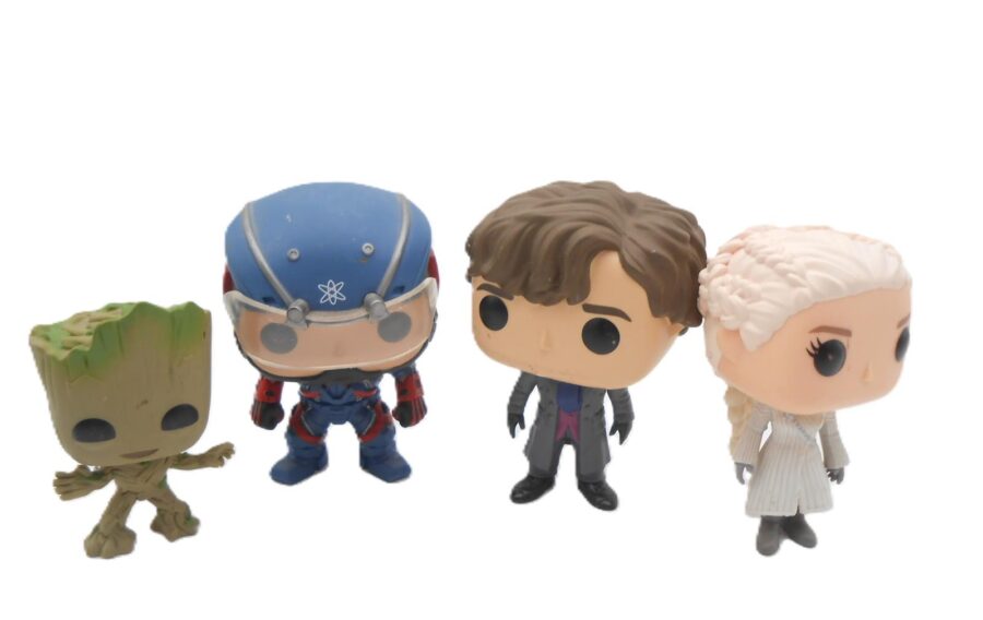 FUNKO POP! Daenerys Targaryen 59 Sherlock Holmes 284 Atom 378 Groot 202