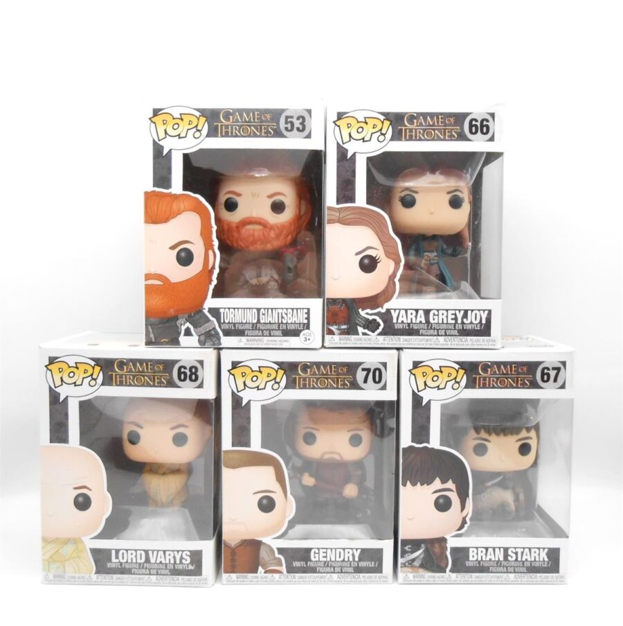 FUNKO Pop! Game of Thrones 5 verschiedene Vinyl Figuren Sparpaket !