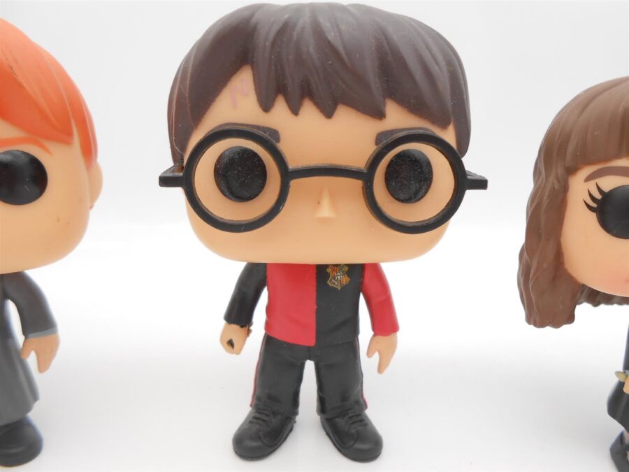 FUNKO POP! Harry Potter 10 (ohne Zauberstab) Hermine 03 Ron Weasley 28