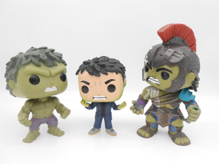 FUNKO POP! Hulk 68 Gladiator Hulk 241 ohne Schwert Bruce Banner 419