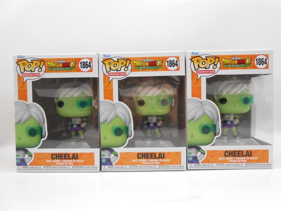 FUNKO Pop! Sparpaket 3x Dragonball Super Cheelai 1864 Gratis Versand!