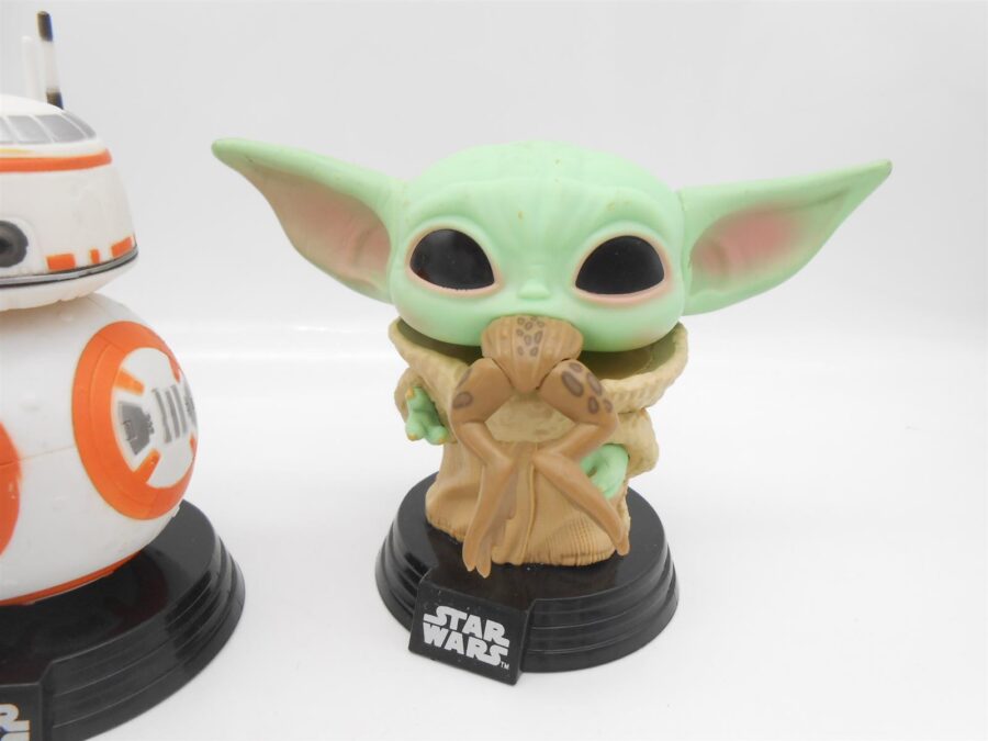 FUNKO POP! Star Wars Droid BB-8 61 Grogu mit Frosch 379 Grogu 369