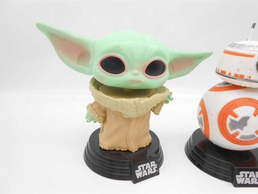 FUNKO POP! Star Wars Droid BB-8 61 Grogu mit Frosch 379 Grogu 369