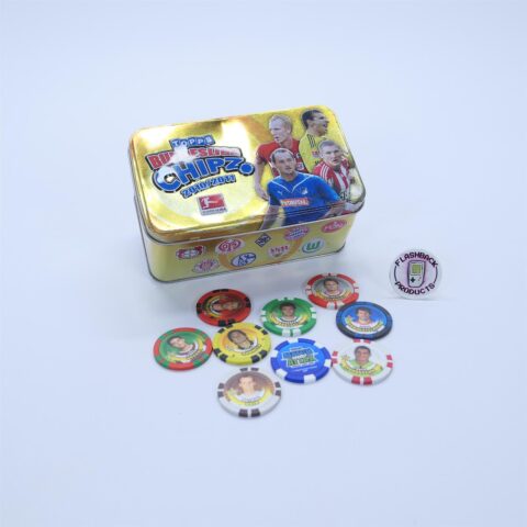 Fußball Bundesliga Chipz 91 Stück Topps + Box 2007